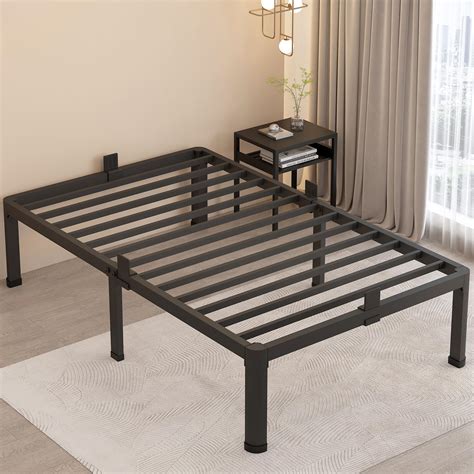 have a metal frame and need the box spring|18 inch twin bed frame.